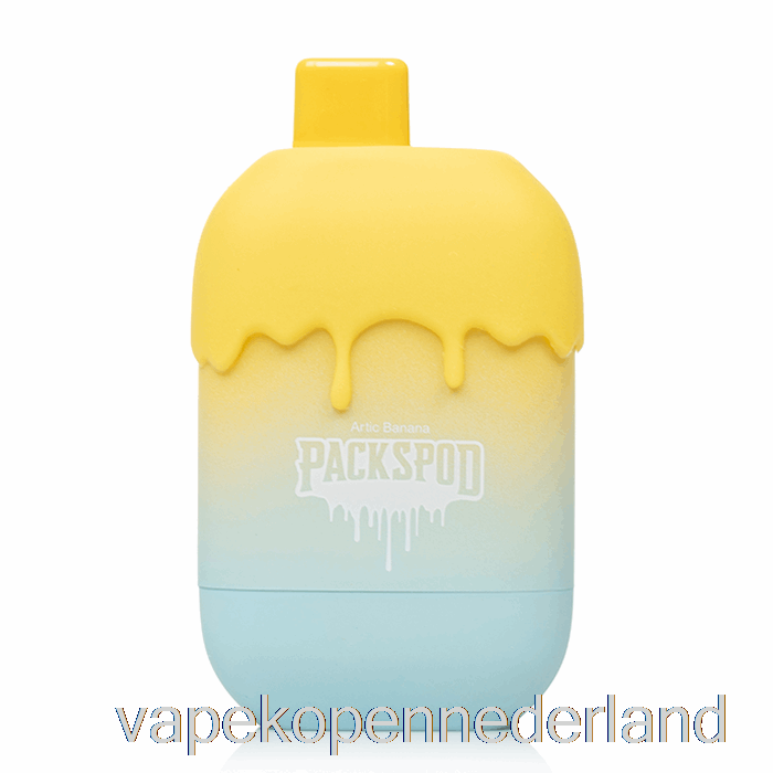 Vape Nederland Packwood Packspod 5000 Wegwerpbanaan Geflambeerd (poolbanaan)